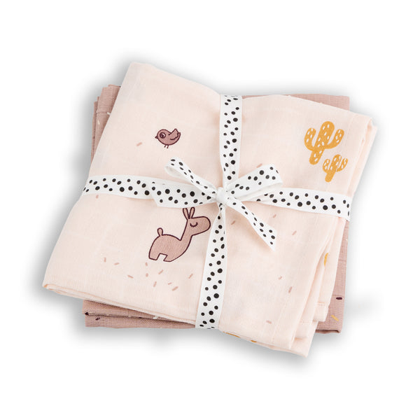 done by deer Swaddle 2-pack - Lalee - Powder