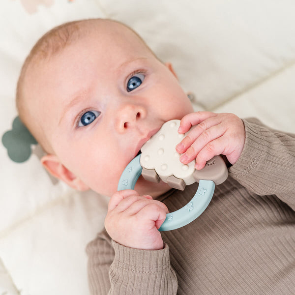 Done By Deer Teether - Sheepy - Blue