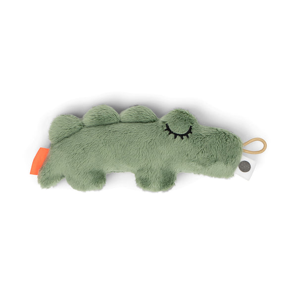 Done By Deer Tiny Sensory Rattle - Croco - Green