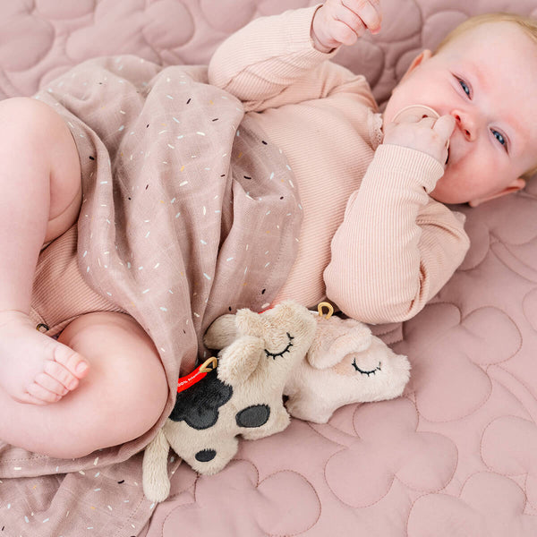 Done By Deer Tiny Sensory Rattle - Dotti - Sand