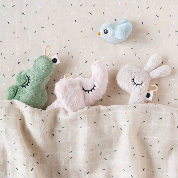 Done By Deer Tiny Sensory Rattle - Elphee - Powder