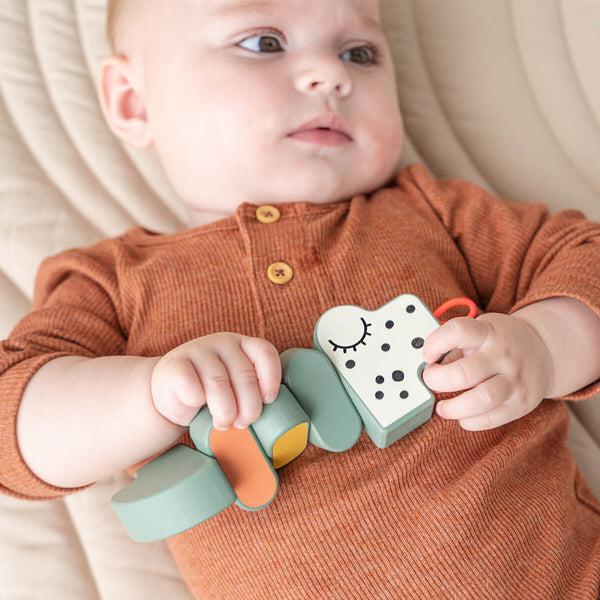 Done By Deer Twist & Turn Toy - Croco - Green