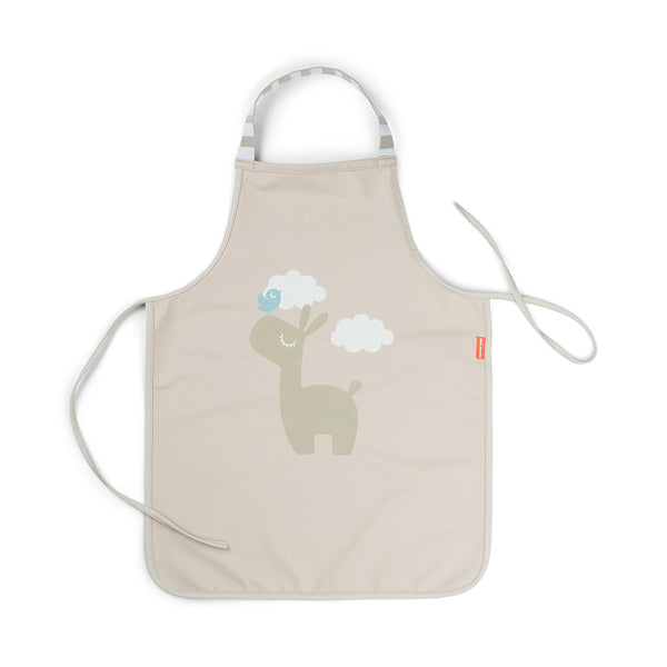 done by deer Waterproof kids apron - Lalee - Sand