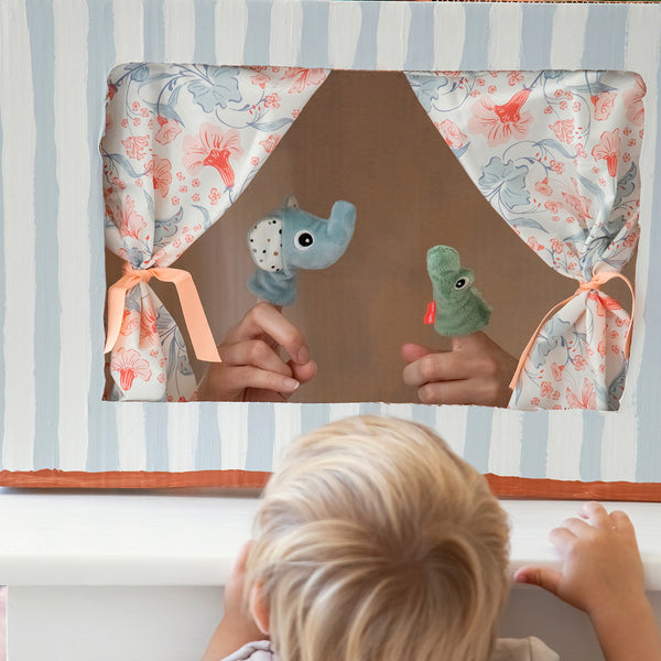 Done By Deer Finger Puppet Set 3 Pcs - Deer Friends - Colour Mix