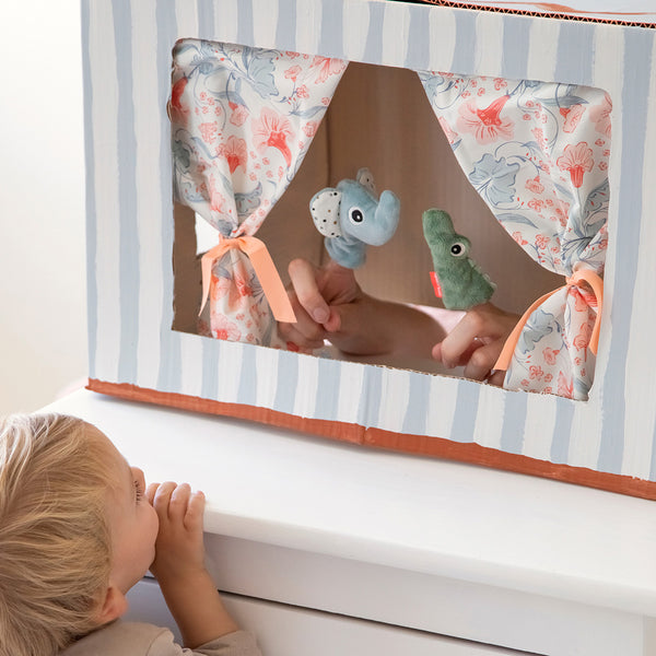 Done By Deer Finger Puppet Set 3 Pcs - Deer Friends - Colour Mix