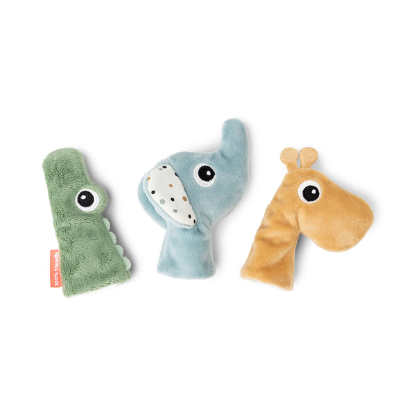 done by deer Finger puppet set 3 pcs - Deer friends - Colour mix
