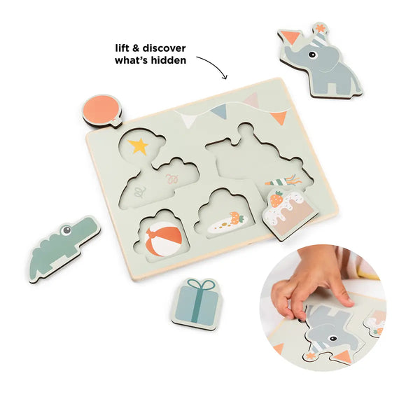 Done By Deer First Layer Puzzle - Celebration - Colour Mix