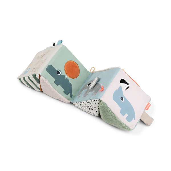 Done By Deer Fold-out Sensory Cube - Deer Friends - Colour Mix