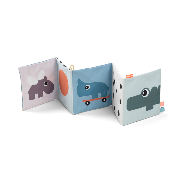 Done By Deer Fold-out Soft Book - Deer Friends - Colour Mix