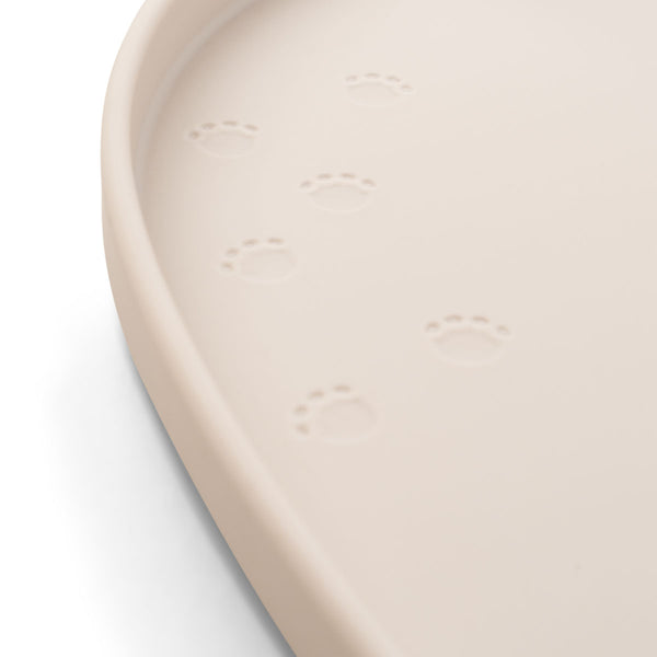 Done By Deer High Edge Silicone Placemat - Elphee - Sand