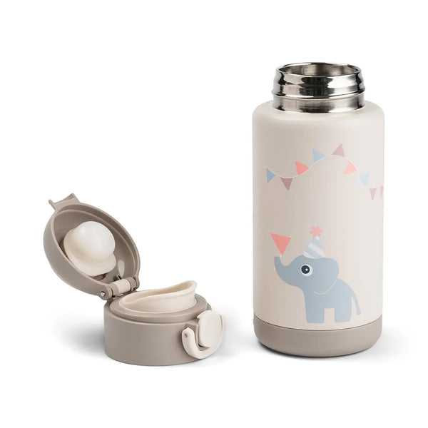 Done By Deer Insulated Bottle - Celebration - Sand - 340 Ml