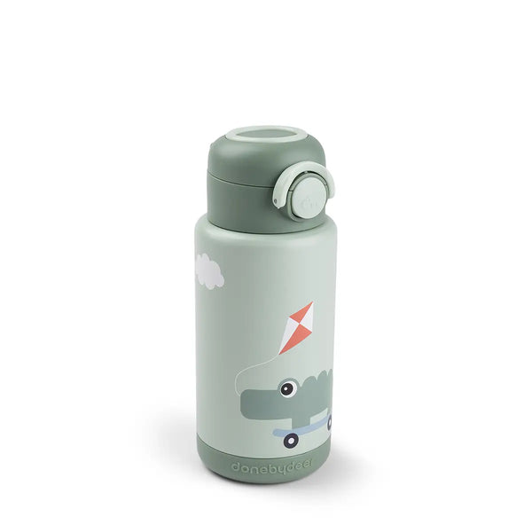 done by deer Insulated bottle - Playground - Green - 340 ml