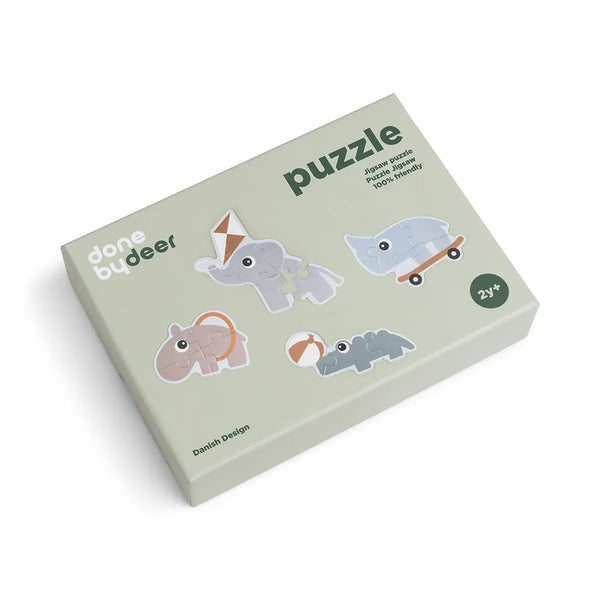 Done By Deer Jigsaw Puzzle Set - Playground - Colour Mix