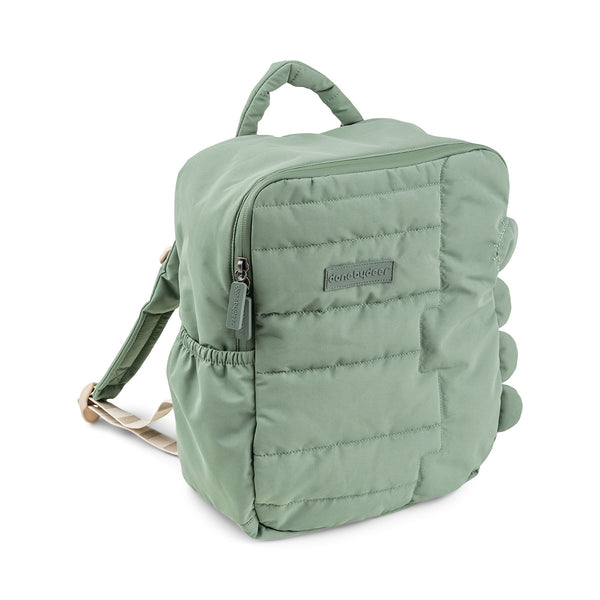 done by deer Kids quilted backpack - Croco - Green - 9 6 L