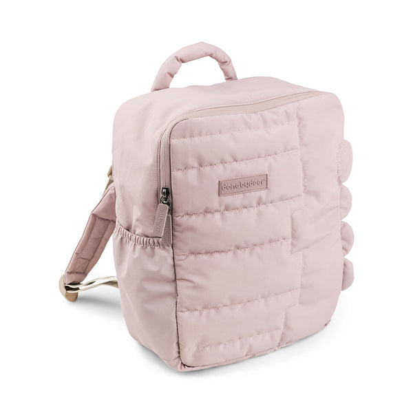 done by deer Kids quilted backpack - Croco - Powder - 9 6 L