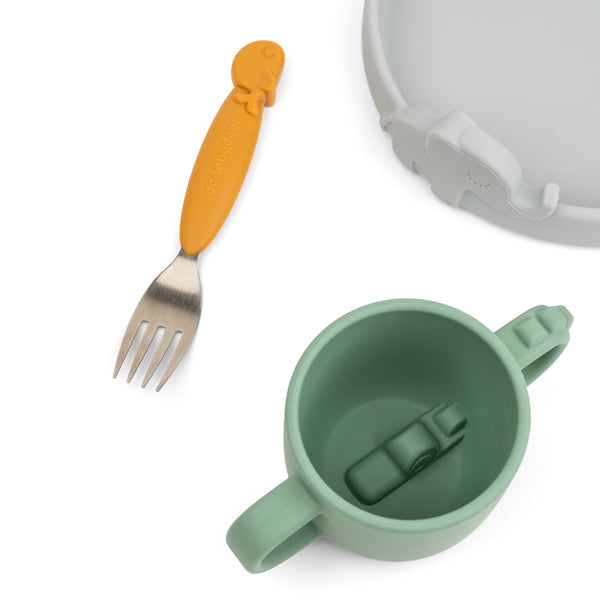 Done By Deer Peekaboo Dinner Set - Deer Friends - Colour Mix