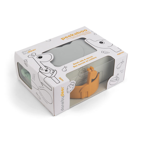 Done By Deer Peekaboo First Meal Set - Deer Friends - Colour Mix