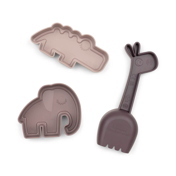 Done By Deer Sand Play Set 3 Pcs - Deer Friends - Powder