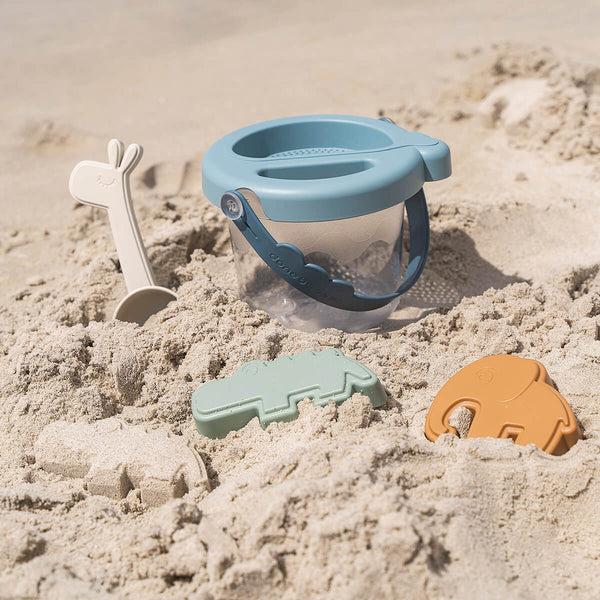Done By Deer Sand Play Set 5 Pcs - Deer Friends - Blue Mix