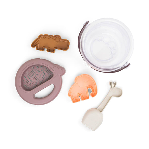 Done By Deer Sand Play Set 5 Pcs - Deer Friends - Powder Mix