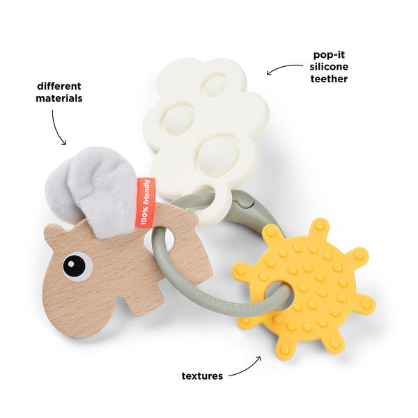 Done By Deer Sensory Activity Ring - Happy Clouds - Colour Mix