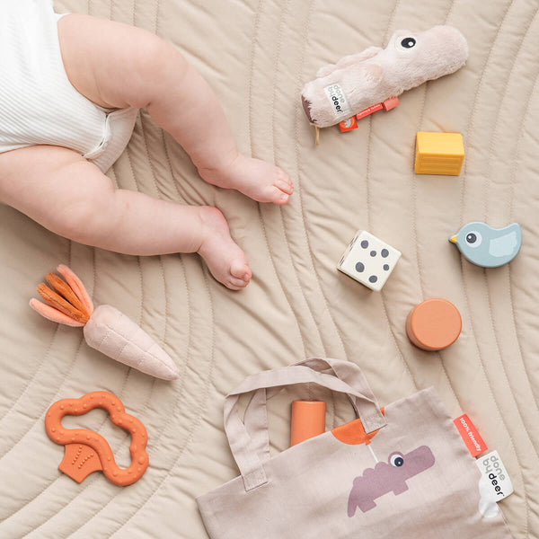 Done By Deer Sensory Block Set 4 Pcs - Birdee - Colour Mix