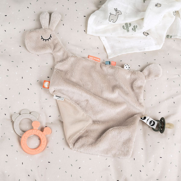 Done By Deer Teether 2-pack - Deer Friends - Sand/Coral