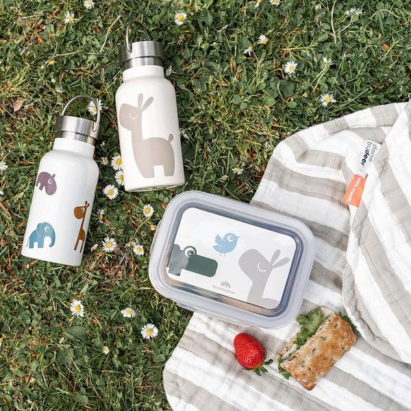 Done By Deer Thermo Metal Bottle - Deer Friends - Colour Mix