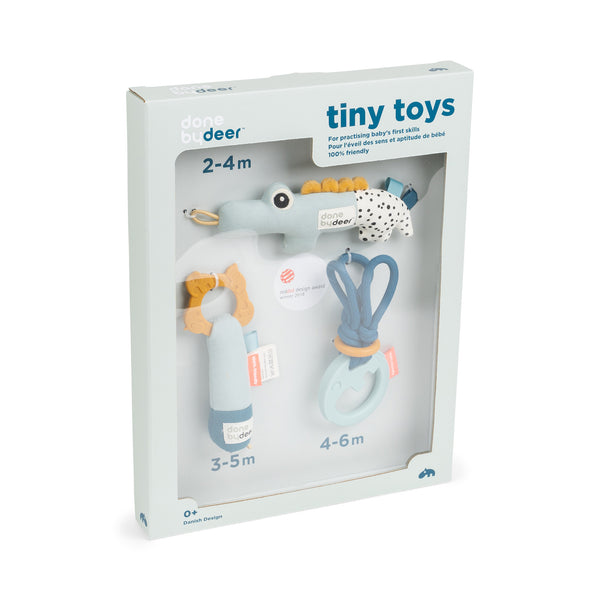 done by deer Tiny activity toys gift set - Deer friends - Blue