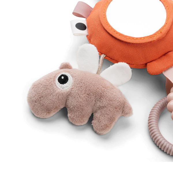 Done By Deer To Go Activity Mirror - Happy Clouds - Papaya