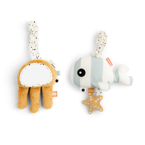 done by deer To go activity set - Sea friends - Blue/Mustard