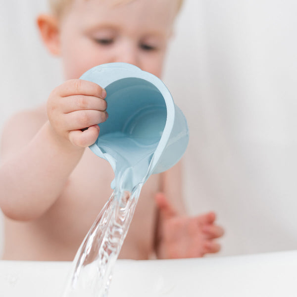 Done By Deer Water Play & Stacking Cups 3 Pcs - Elphee - Colour Mix