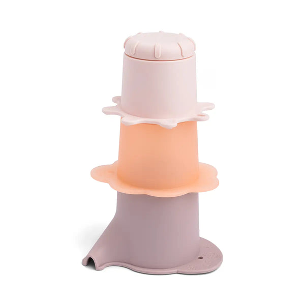 Done By Deer Water Play & Stacking Cups 3 Pcs - Elphee - Powder