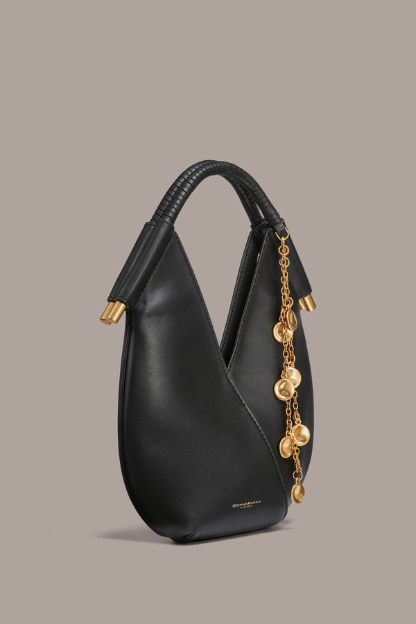 Donna Karan BALDWIN CHARMS MINI CROSSBODY BAG Black