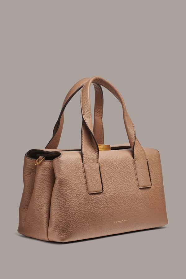 Donna Karan AMAGANSETT SATCHEL BAG TOASTED ALMOND