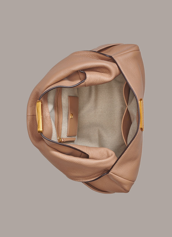 Donna Karan AMAGANSETT SHOULDER BAG Fawn