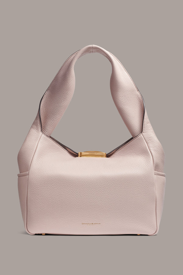 donna karan AMAGANSETT SHOULDER BAG Shadow Grey