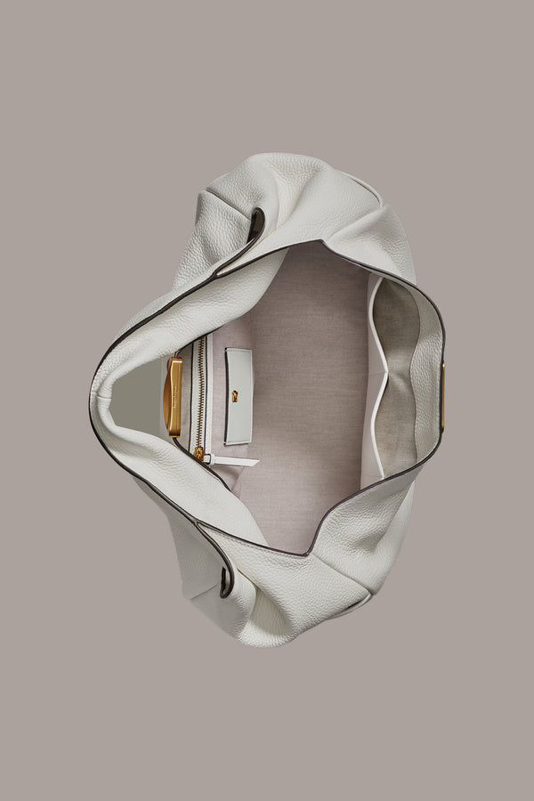 Donna Karan AMAGANSETT TOTE BAG BRILLANT WHITE