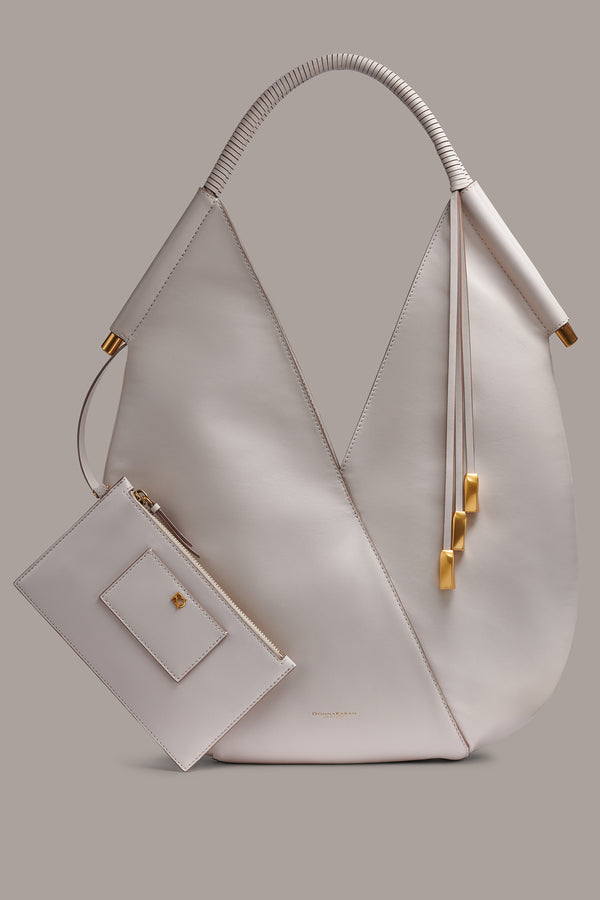 donna karan BALDWIN SHOULDER BAG SAND