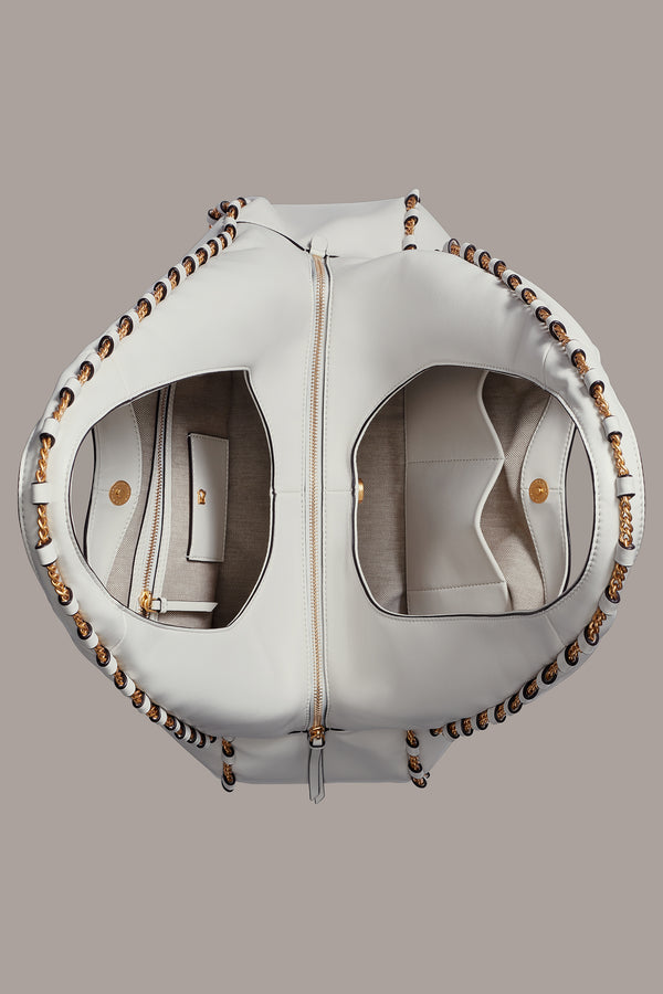 Donna Karan BATISTE SHOULDER BAG Brilliant White