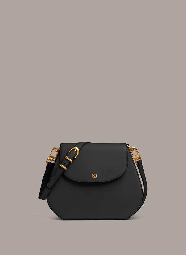 donna karan BELLEROSE CROSSBODY Black