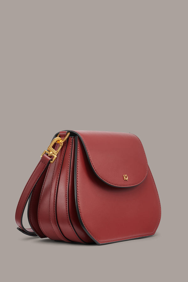 Donna Karan BELLEROSE CROSSBODY Claret