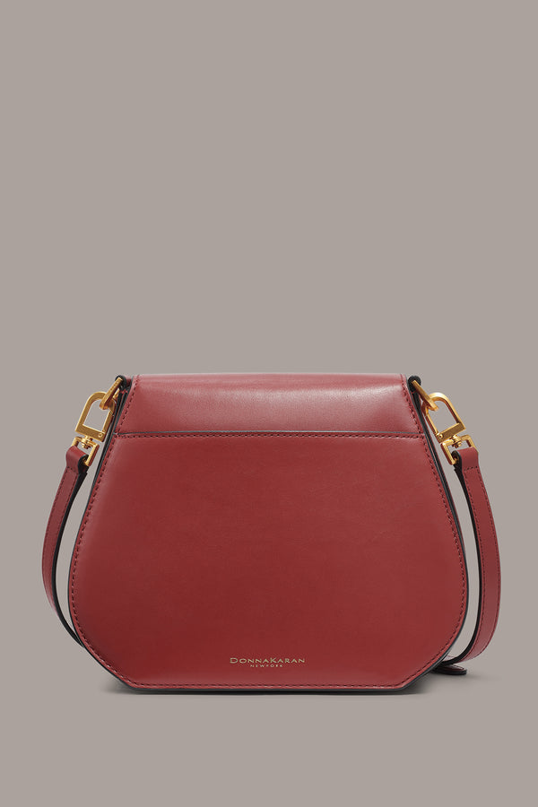 Donna Karan BELLEROSE CROSSBODY Claret
