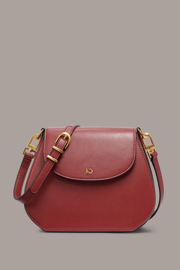donna karan BELLEROSE CROSSBODY Claret