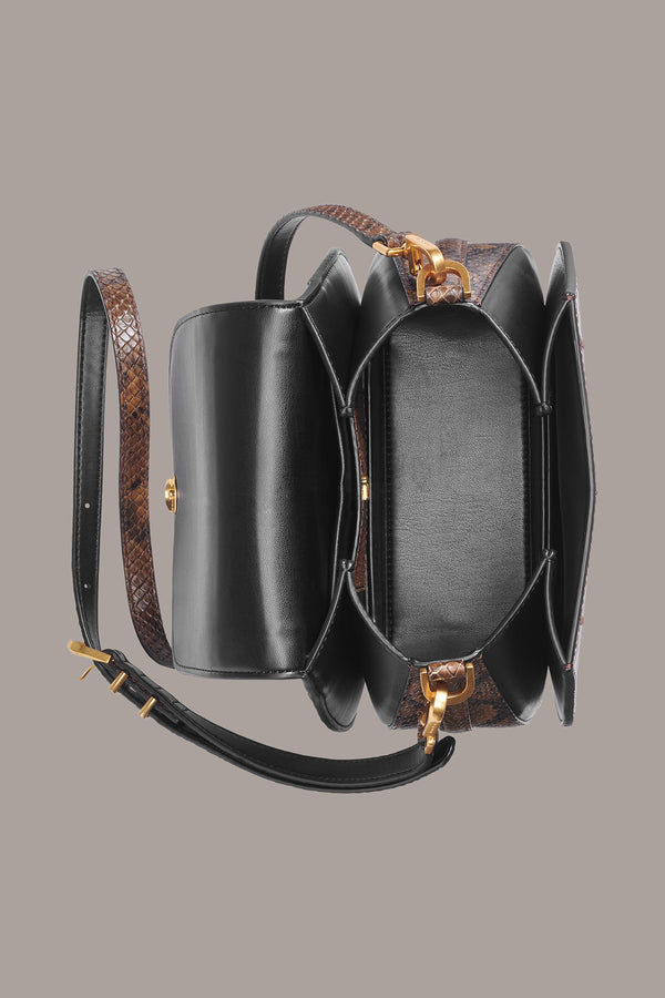 Donna Karan BELLEROSE CROSSBODY Teak