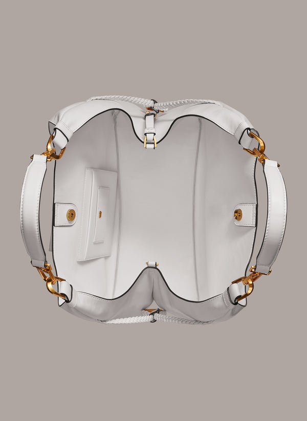 Donna Karan BELLEROSE HOBO Brilliant White