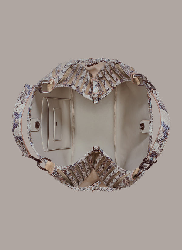 Donna Karan BELLEROSE HOBO Multi Python