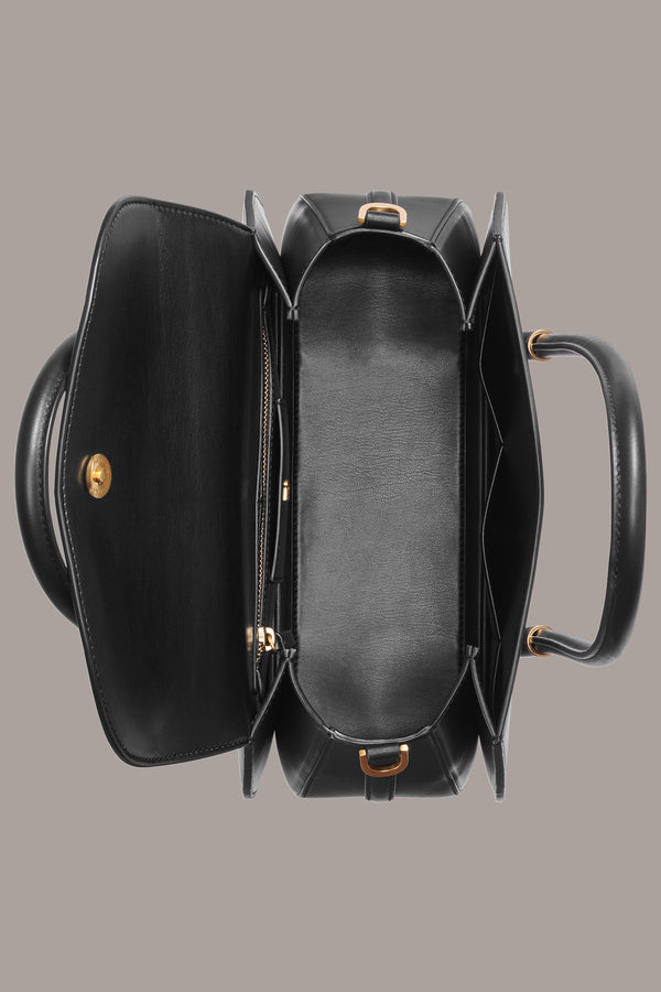 Donna Karan BELLEROSE SATCHEL Black