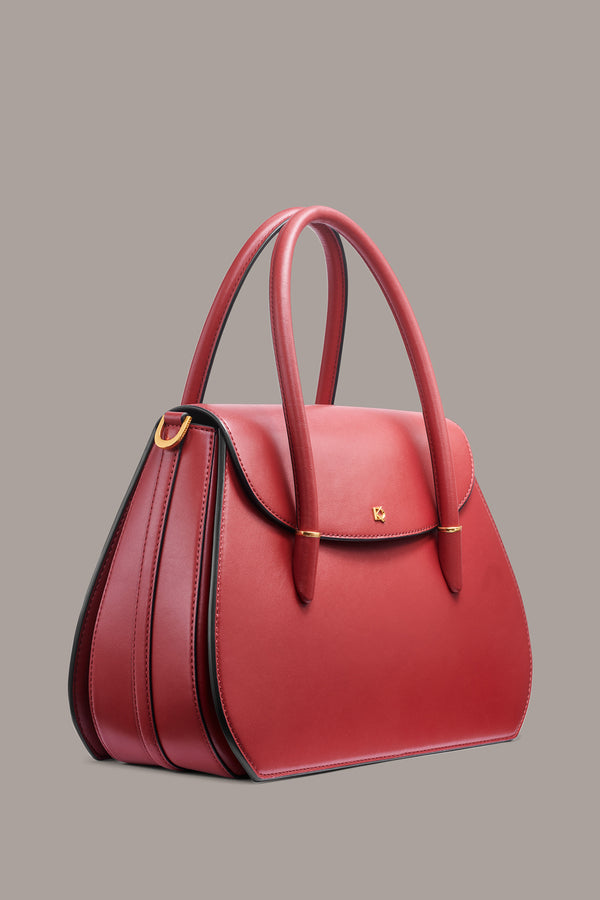 Donna Karan BELLEROSE SATCHEL Claret