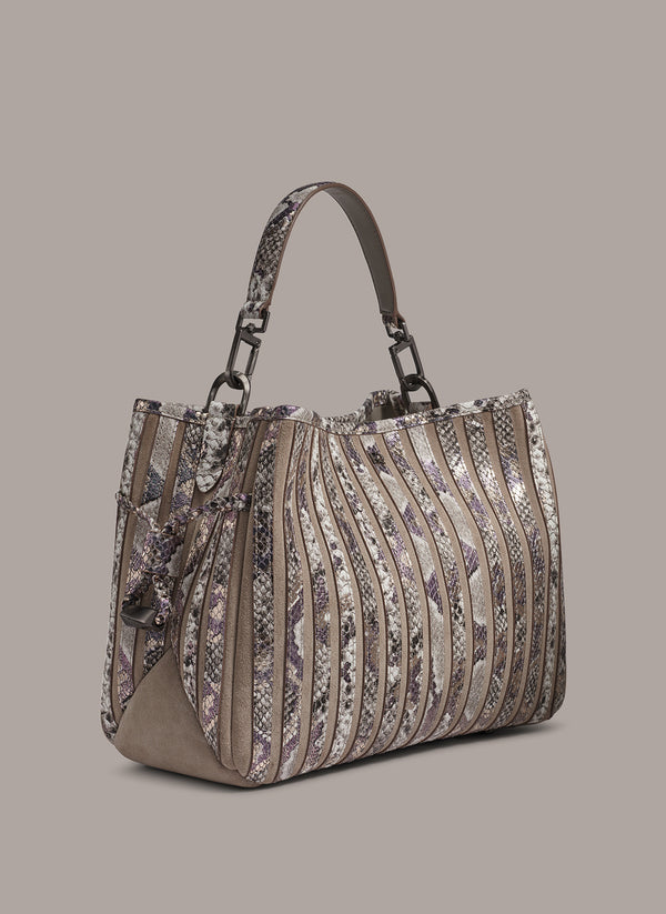 Donna Karan BELLEROSE SATCHEL Multi Python